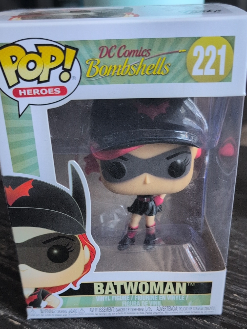 Funko Batwoman Bombshells Vinyl Figure - Black, Pink
